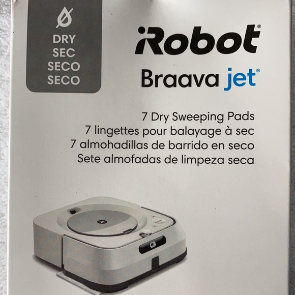 New In Box Robot Braava jet 7 Dry Sweeping Pads m6 - Picture 2 of 5